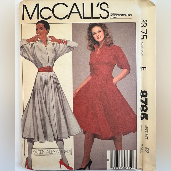 McCall’s 8785 Karen Alexander dress pattern - Picture 1 of 2